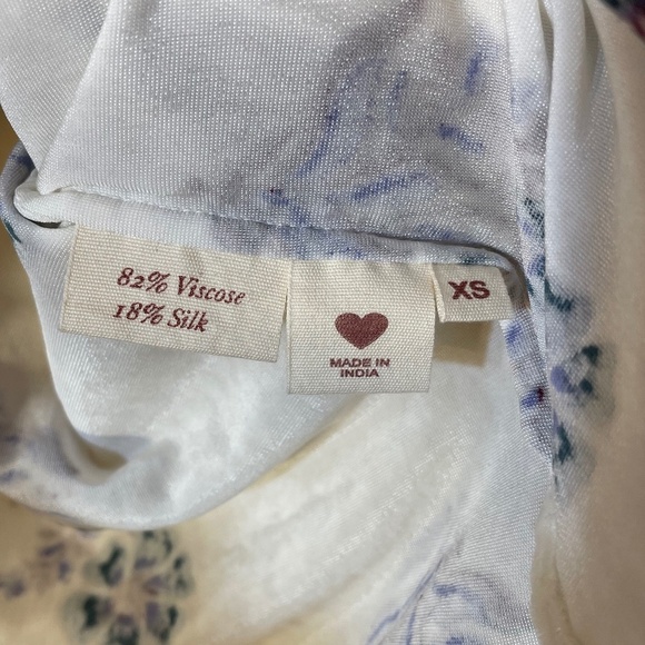 Alix Of Bohemia White Floral Blouse - Picture 7 of 9